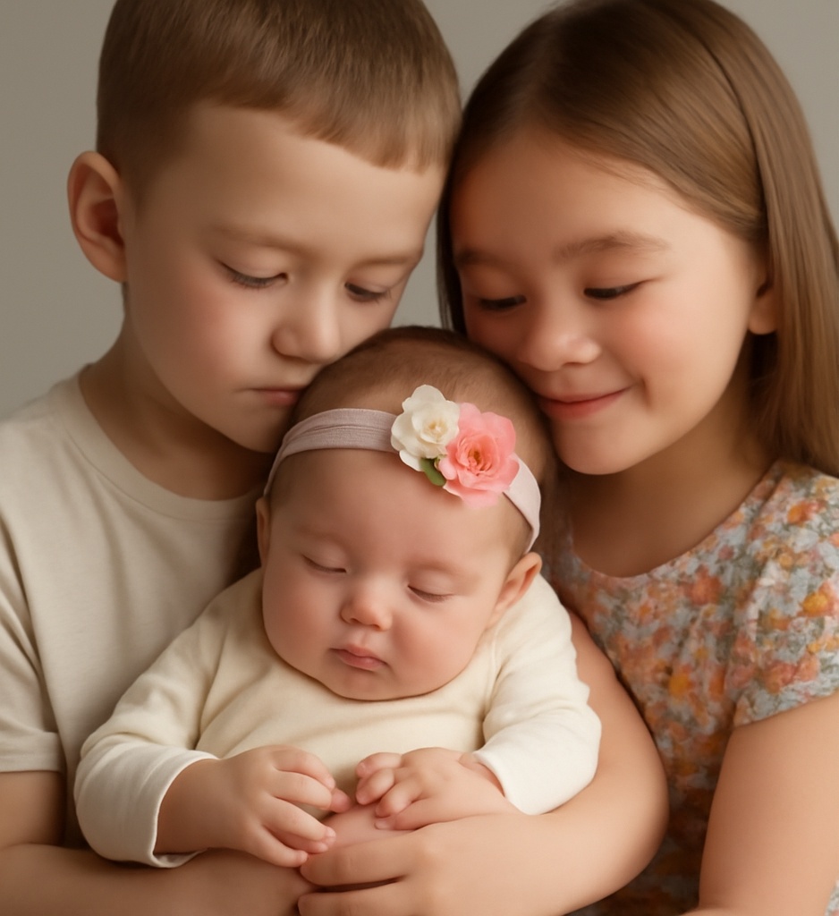 Floral Baby Headband – Beautiful and Elegant Accessory for Newborns and Toddlers